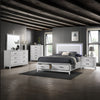 ACME Haiden LED & White Queen Bed with Storage Model BD01425Q