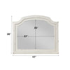 ACME Jaqueline Antique White Mirror Model BD01435
