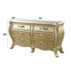ACME Cabriole Gold Dresser Model BD01466