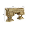 ACME Bernadette Gold Vanity Desk Model BD01477