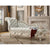 ACME Sandoval Beige Synthetic Leather & Champagne Bench Model BD01492