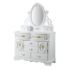 ACME Flora White Jewelry Mirror Model BD01640