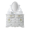 ACME Flora White Jewelry Mirror Model BD01640