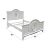 ACME Flora White Twin Bed Model BD01645T