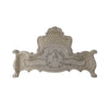 ACME Dresden Synthetic Leather & Bone White Queen Bed Model BD01682Q