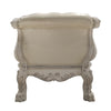 ACME Dresden Synthetic Leather & Bone White Bench Model BD01687