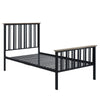 ACME Zudora Antique Oak & Black Twin Bed Model BD01747T