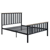 ACME Zudora Antique Oak & Black Full Bed Model BD01748F