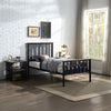 ACME Zudora Antique Oak & Black Nightstand Model BD01749