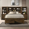 ACME Merrilee II Oak Eastern King Bed Model BD02076EK