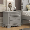 ACME Flora Gray Nightstand Model BD02205