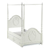 ACME Dorothy Ivory Twin Bed (Wooden Poster) Model BD02261T