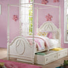 ACME Dorothy Ivory Twin Bed (Wooden Poster) Model BD02261T