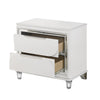 ACME Tarian Pearl White Nightstand Model BD02318