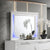 ACME Tarian Pearl White Mirror with LED Model BD02319