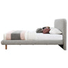 ACME Cleo Gray Boucle Queen Bed Model BD02472Q
