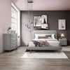 ACME Cleo Gray Boucle Queen Bed Model BD02472Q