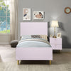ACME Gaines Pink High Gloss Full Bed Model BD02660F