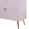 ACME Gaines Pink High Gloss Dresser Model BD02665