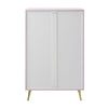 ACME Gaines Pink High Gloss Chest Model BD02666