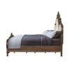 ACME Devany Cream Fabric & Cherry Queen Bed Model BD03062Q
