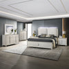 ACME Laveda Pearl White Mirror with LED Model BD03794