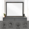 ACME Clayten Espresso Mirror Model BD04094