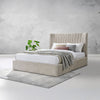 ACME Loren Beige Linen Eastern King Bed Model BD04571EK