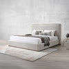 ACME Orane Gray Linen Eastern King Bed Model BD04581EK