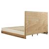 ACME Zoey Beige Fabric & Oak EK Bed Model BD04851EK