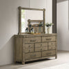 ACME Colton Antique White Oak Mirror Model BD05294