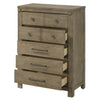 ACME Colton Antique White Oak Chest Model BD05296