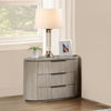 ACME Leanna Light Oak Nightstand with USB Port Model BD05433
