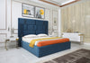 Modrest Adonis Modern Blue Fabric Bed Model VGVCBD096-19