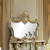 ACME Desiderius Antique Gold & Hand Paint Brown Mirror Model BD20004