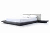 Modrest Opal Modern Wenge & Grey Platform Bed Model VGVCBD855-WGEGRY