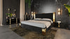 Modrest Token Modern Black & Gold Bed Model VGVCBD815-BED