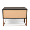 Nova Domus Benzon Italian Modern Dark Rovere Nightstand Model VGACBENZON-NS