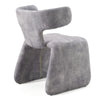 Modrest Bergman Modern Grey Blue Velvet Dining Chair Model VGEU-MC-7513CH-GRY
