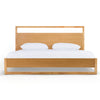 California King Nova Domus Berlin Modern Natural Oak Bed Model VGMA-BR-92-BED-NAT-CK