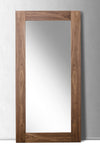 Modrest Beth Mid Century Walnut Floor Mirror Model VGBBSP924-WAL