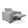 Divani Casa Bode Modern Grey Fabric Recliner Chair Model VGMB-R211-P1-CHR-M31