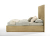 Queen Nova Domus Santa Monica Modern Natual Oak Bed Model VGMABR-144-BED-Q