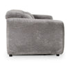 Brevig Modern Grey Fabric Sofa w/ 2 Recliners