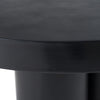 Modrest Bruni Modern Black Concrete Coffee Table Model VGGR-623840-BLK