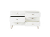 Modrest Bryan Modern White Dresser Model VGMABR-82-WHT-DRS