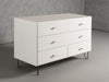 Modrest Bryan Modern White Dresser Model VGMABR-82-WHT-DRS