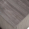 Cairo Modern Grey Elm and White/Grey Marble Pattern Buffet