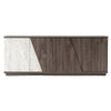 Nova Domus Cairo Modern Grey Elm And White | Grey Marble Pattern Buffet Model VGAC-CAIRO-GR-BF