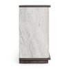 Nova Domus Cairo Modern Grey Elm And White | Grey Marble Pattern Buffet Model VGAC-CAIRO-GR-BF